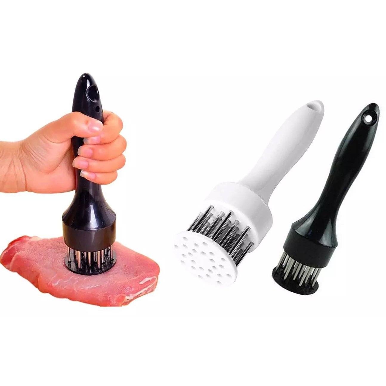 2-Pack: Stainless Steel Professional Meat Tenderizer __stock:450 Kitchen & Dining refund_fee:800 show-color-swatches