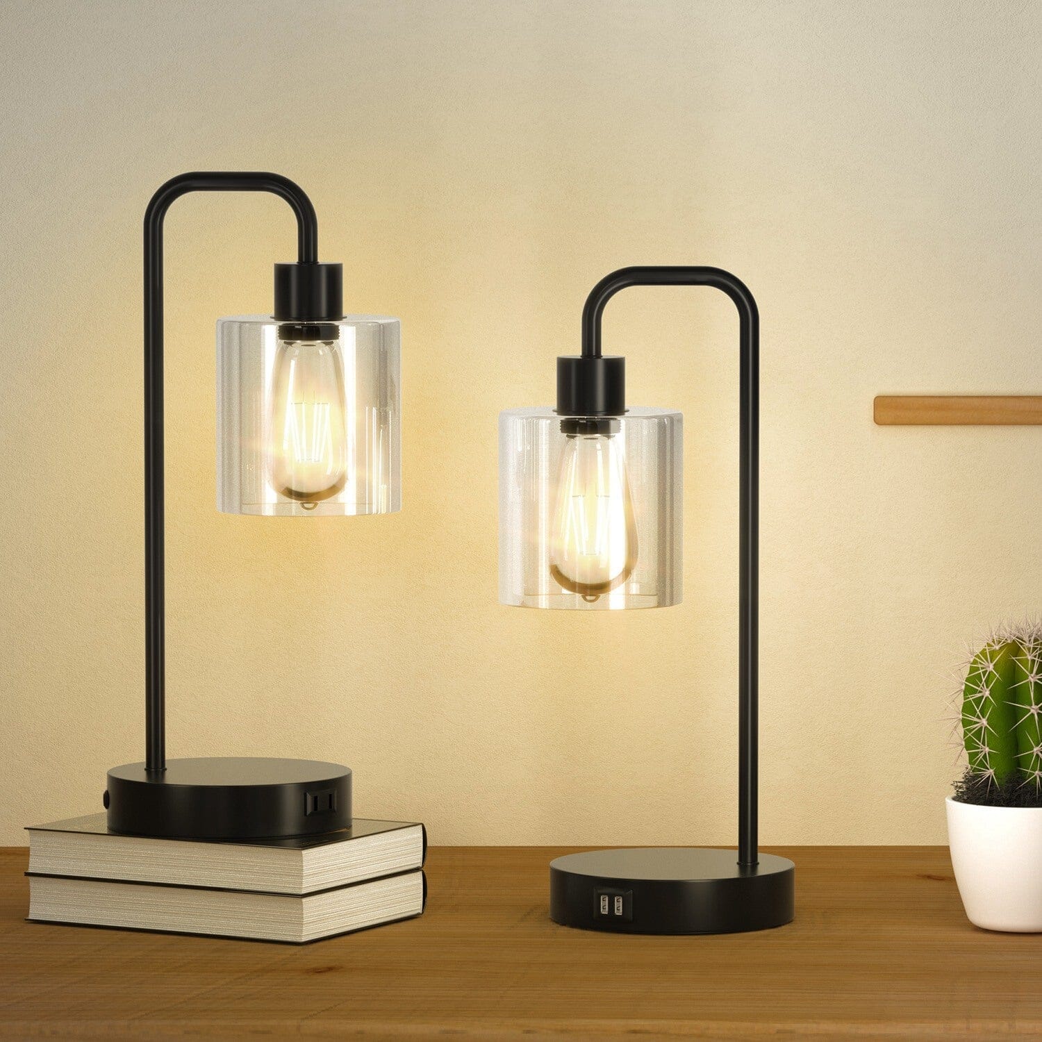 2-Pack: Touch Control Table Lamp __stock:50 Indoor Lighting Low stock refund_fee:2200 Warranty