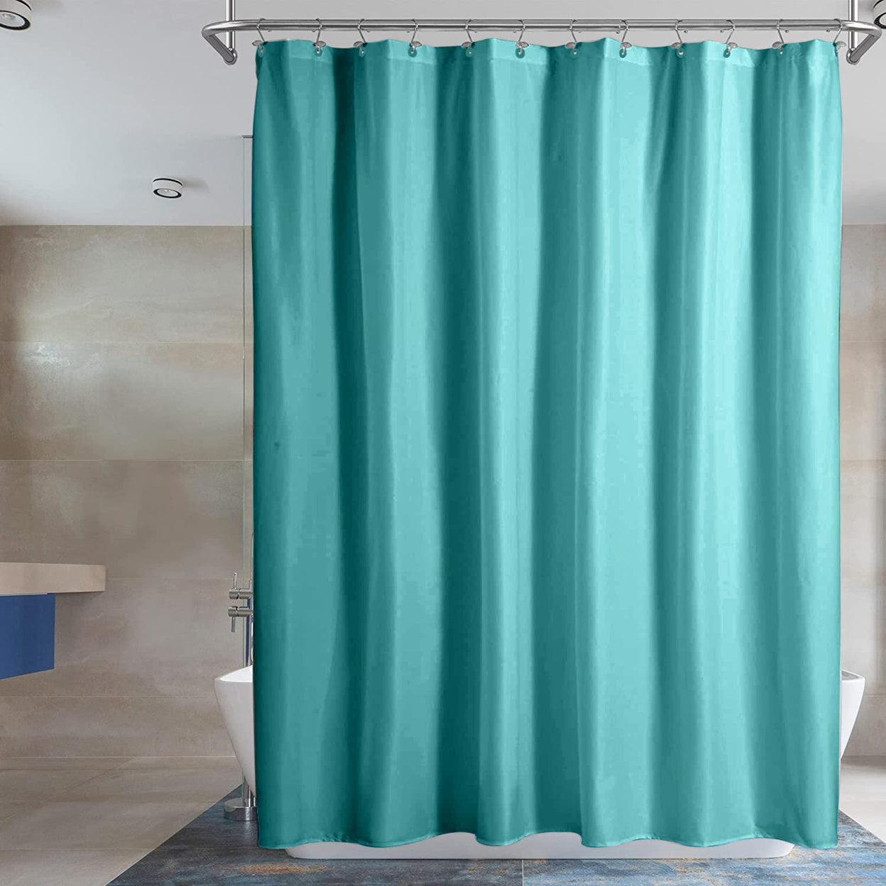 2-Pack: Water-Proof Printed Peva Shower Curtain __stock:1000 Bath refund_fee:800