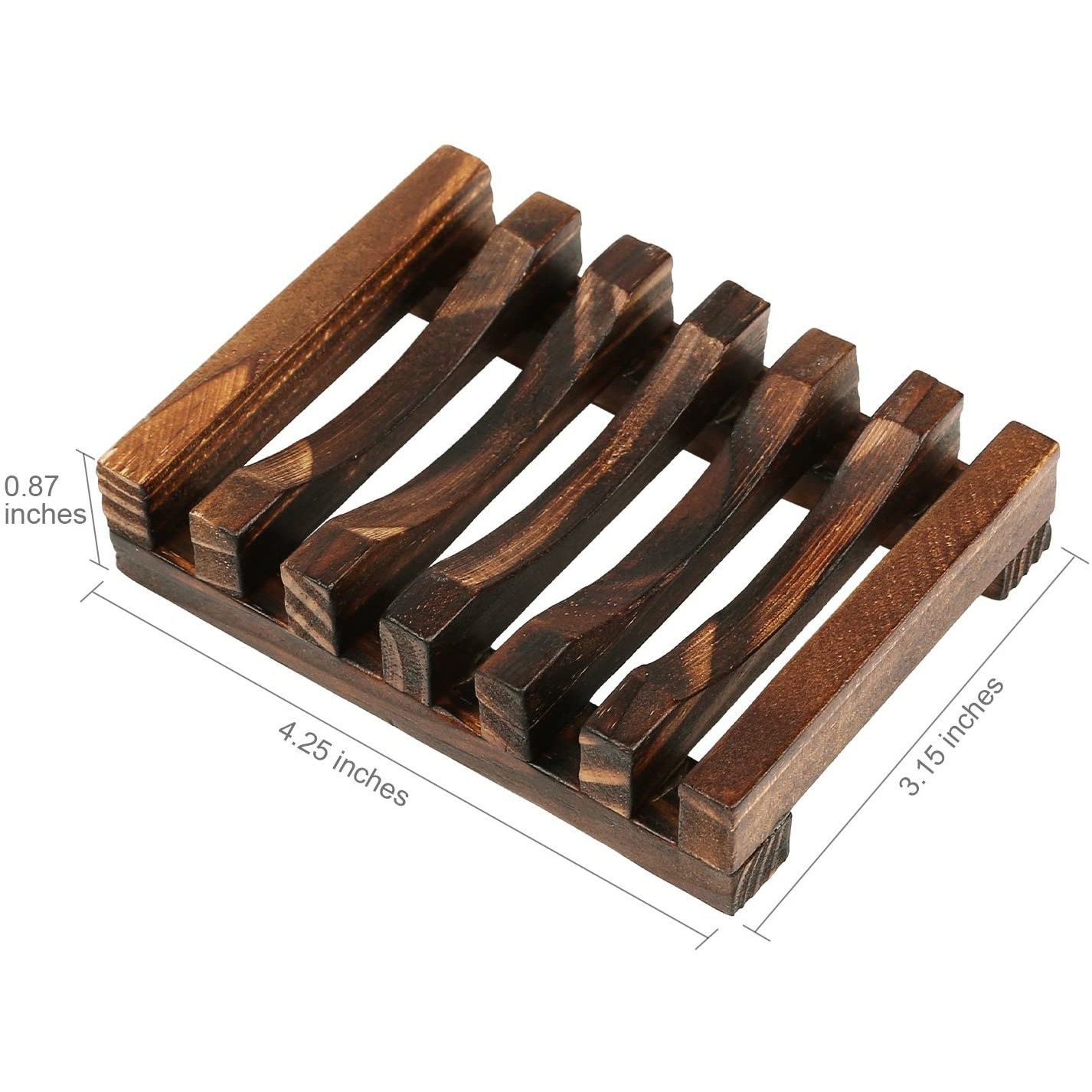 2-Pack: Wooden Soap Tray __stock:100 Bath refund_fee:800