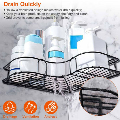 2-Piece: Corner Shower Caddy Shelves Bath refund_fee:1200