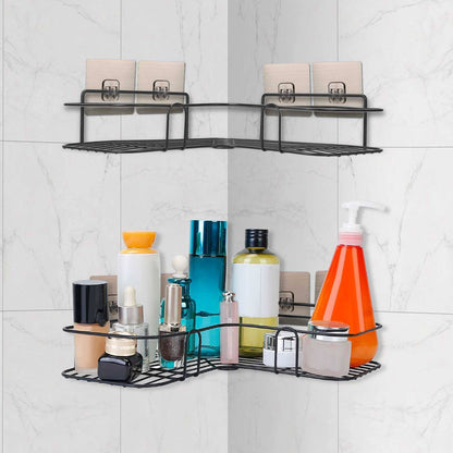 2-Piece: Corner Shower Caddy Shelves Bath refund_fee:1200