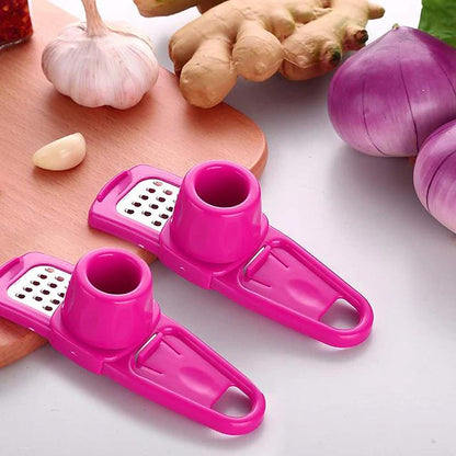 2-Piece: Garlic Vegetable Cutter Pink __stock:100 Kitchen & Dining refund_fee:800