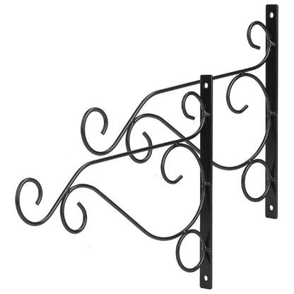 2-Piece: Iron Plant Hanging Bracket Plant Hanger Wall Hooks __stock:50 Garden & Patio Low stock refund_fee:1200