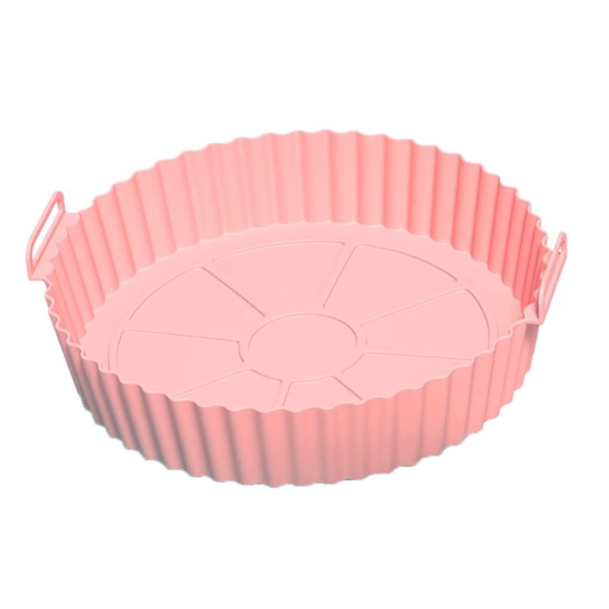 2-Piece Set: Reusable Silicone Air Fryer Liners Pink __stock:50 Kitchen & Dining refund_fee:800