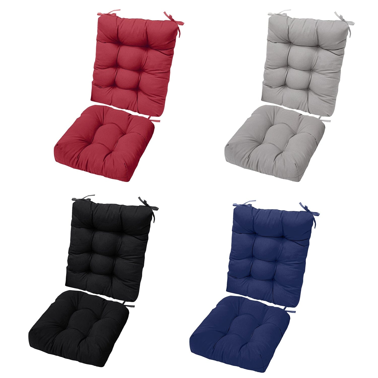 2-Piece Set: Rocking Chair Cushion with Non-Slip Ties Polyester Fiber Filling __stock:50 Furniture and Décor refund_fee:1200