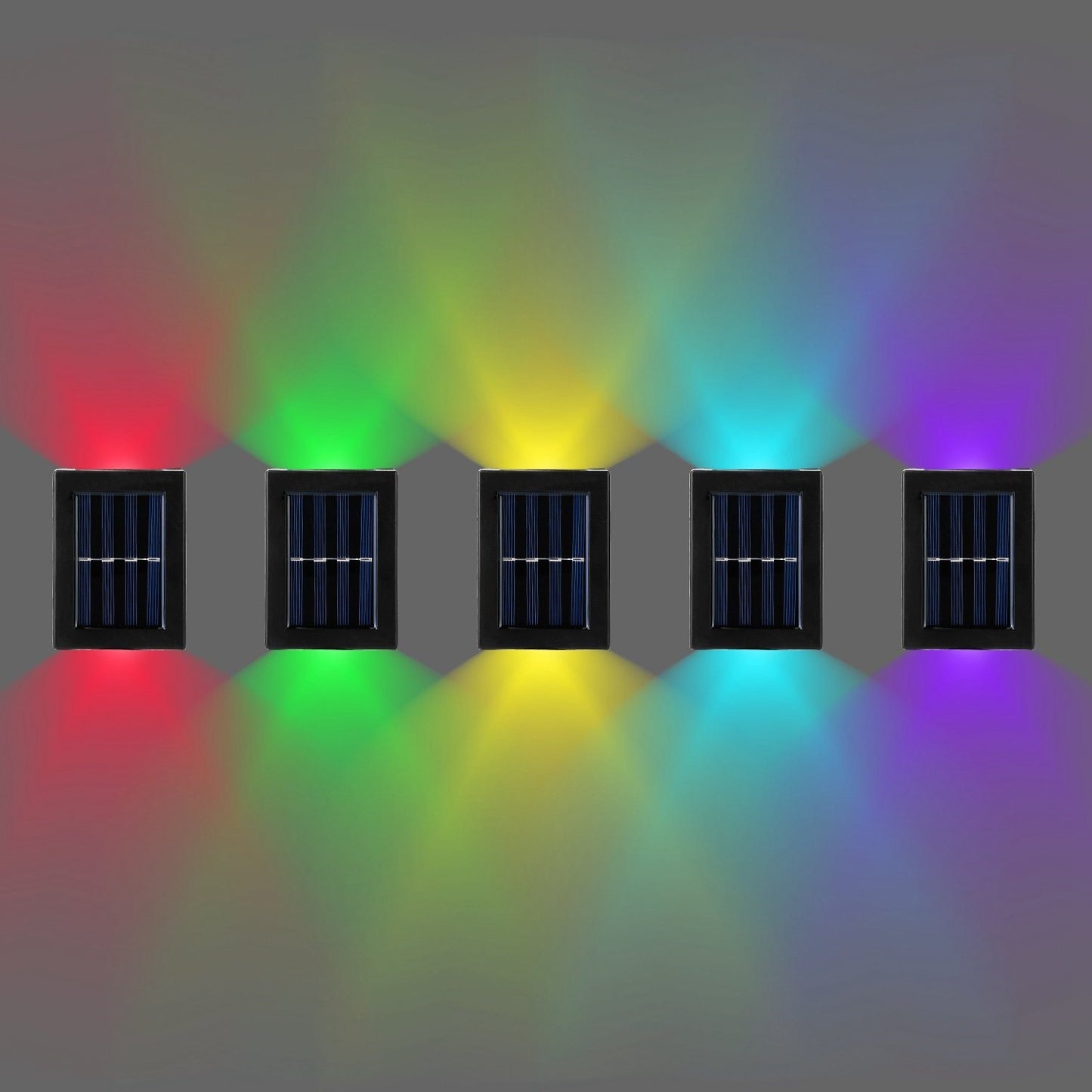 2-Piece: Solar Deck Outdoor Lights Multicolor __stock:50 Outdoor Lighting refund_fee:1200 Warranty