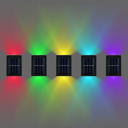 2-Piece: Solar Deck Outdoor Lights Multicolor __stock:50 Outdoor Lighting refund_fee:1200 Warranty