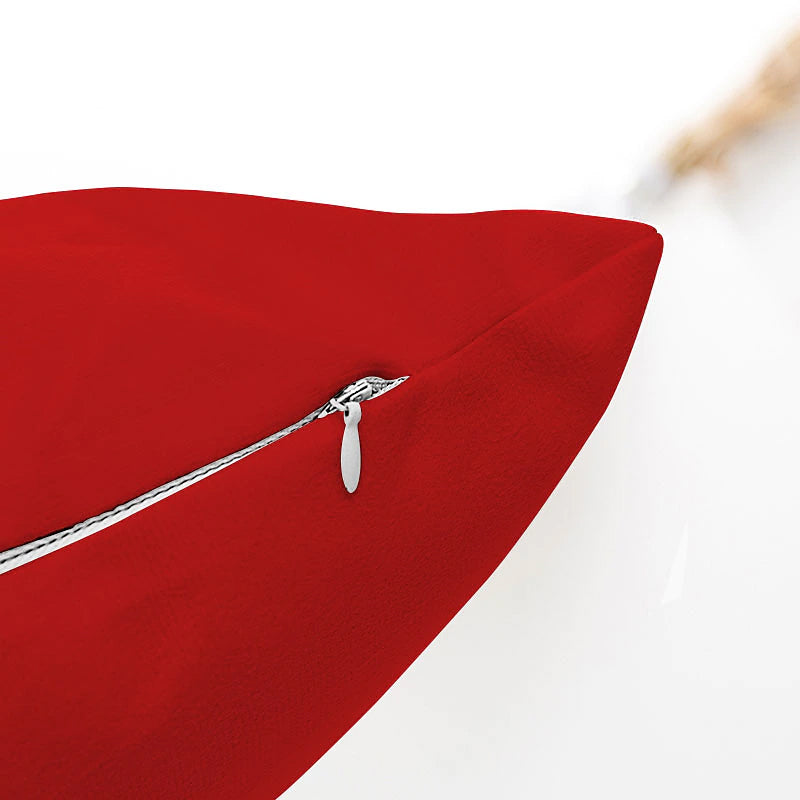 2-Piece: Solid Colored Simple Square Pillowcases __stock:200 Furniture and Décor refund_fee:800