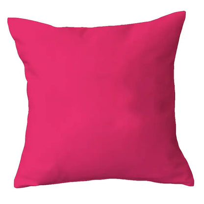 2-Piece: Solid Colored Simple Square Pillowcases Rose __stock:200 Furniture and Décor refund_fee:800