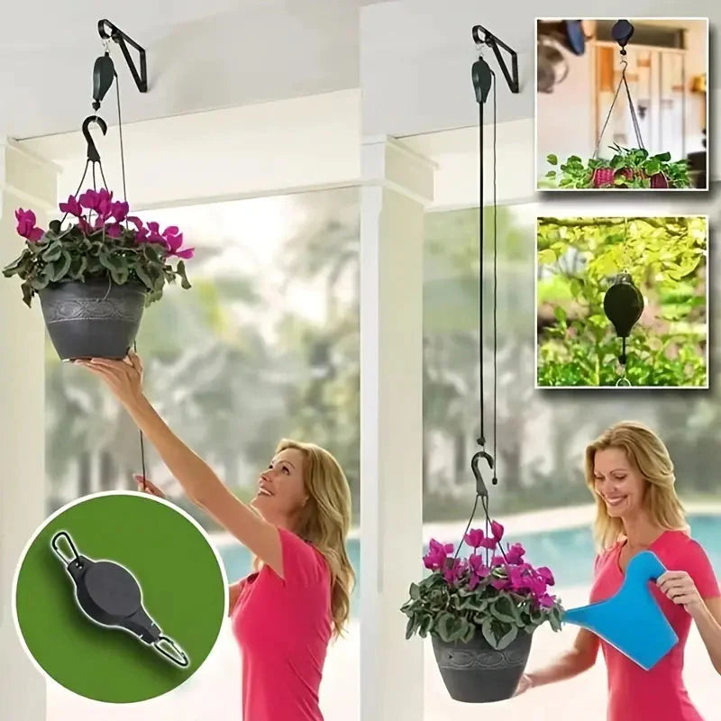 2-Piece: Telescopic Lifting Hooks for Garden Pots __stock:200 Garden & Patio refund_fee:800