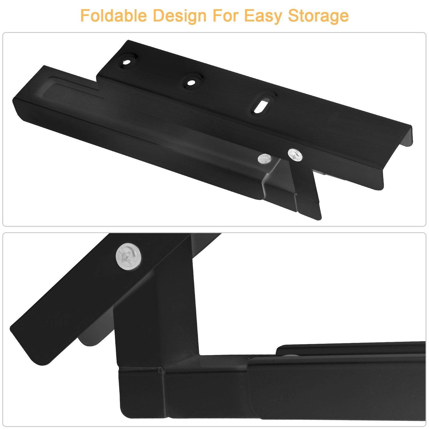 2-Pieces: Adjustable Wall Mount Microwave Brackets __stock:50 Home Improvement refund_fee:1200