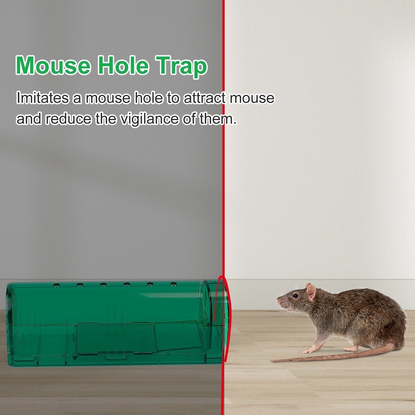 2-Pieces: Reusable Humane Mouse Trap Low stock Pest Control refund_fee:1200 Warranty