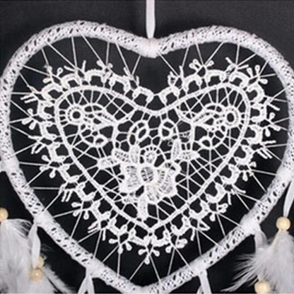 2-Pieces: Romantic LED Dream Catcher with Feather Dreamcatcher Night Light __stock:100 Furniture and Décor refund_fee:800