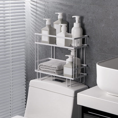 2-Tier Over the Toilet Storage Shelf Rack __stock:50 Bath Low stock refund_fee:1200