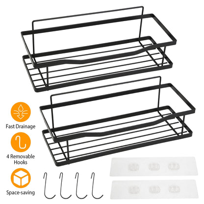 2-Tier Shower Caddy Shelf Holder __stock:50 Bath Low stock refund_fee:1200