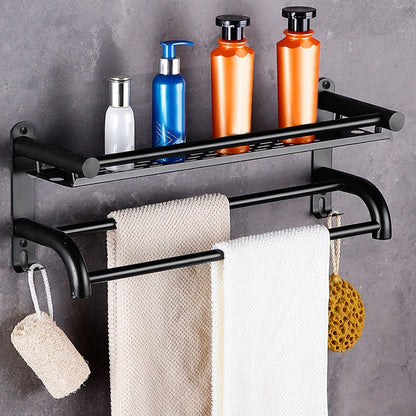 2-Tier Wall Mounted Towel Rack __stock:100 Bath refund_fee:1200