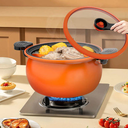 Multifunctional Plumpy Non-stick Micro Pressure Pot Kitchen & Dining