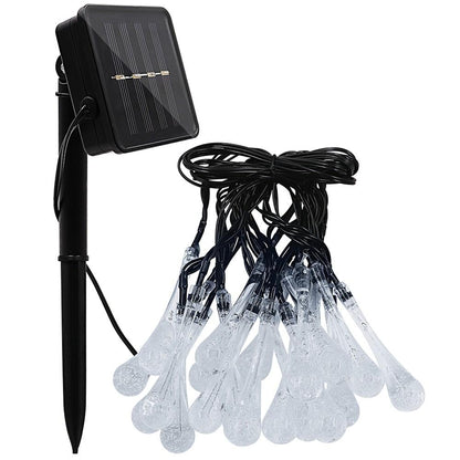 20 Ft. LED Multi-Color Waterdrop Lighting __stock:750 refund_fee:800 String & Fairy Lights Warranty