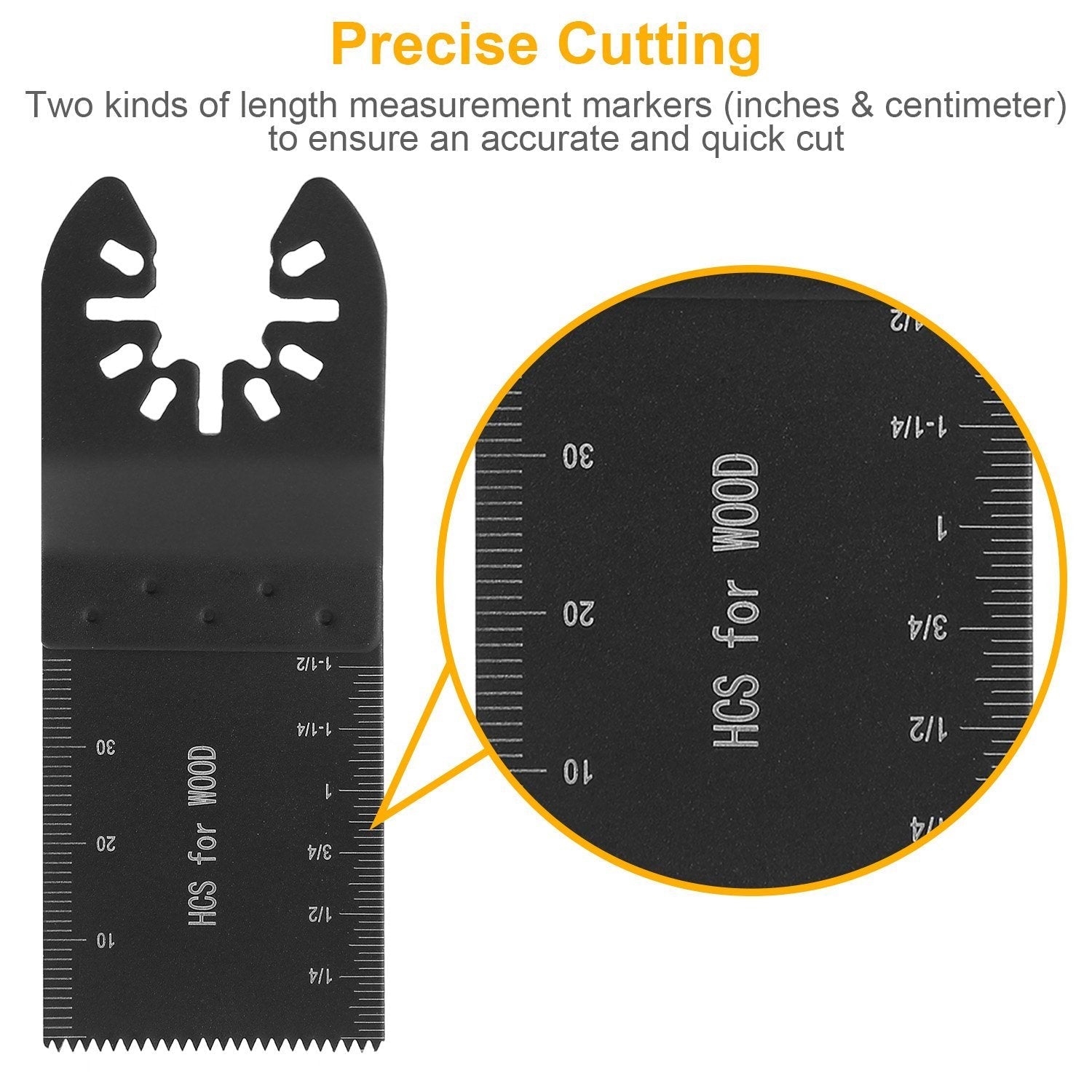 20-Pieces Set: Saw Blade Metal Oscillating Multitool Cutter Fit Home Improvement refund_fee:1200