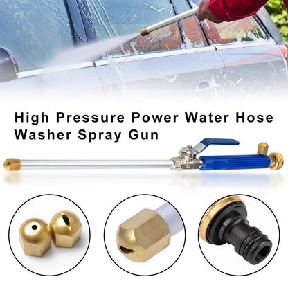 High Pressure Water Hose with Nozzle car cleaning Garden & Patio