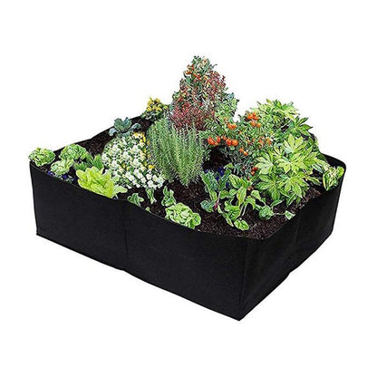 Divided Fabric Raised Bed decoration Garden & Patio