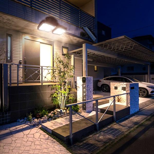 20W Super Bright Solar Lights 120 LED IP65 Waterproof Outdoor Lighting refund_fee:1200 Warranty