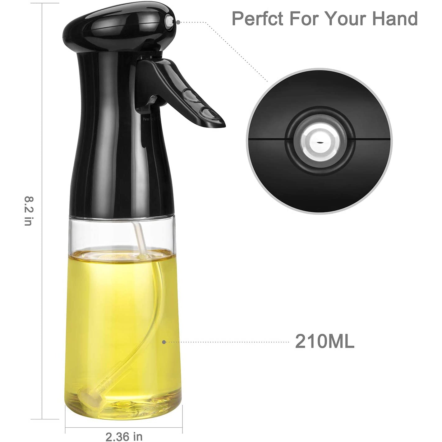 210ml Cooking Oil Sprayer __stock:200 Kitchen & Dining refund_fee:800