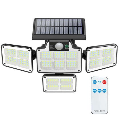216 LEDs Solar Outdoor Light Motion Sensor Security Wireless Lamp __stock:100 Outdoor Lighting refund_fee:1200 Warranty
