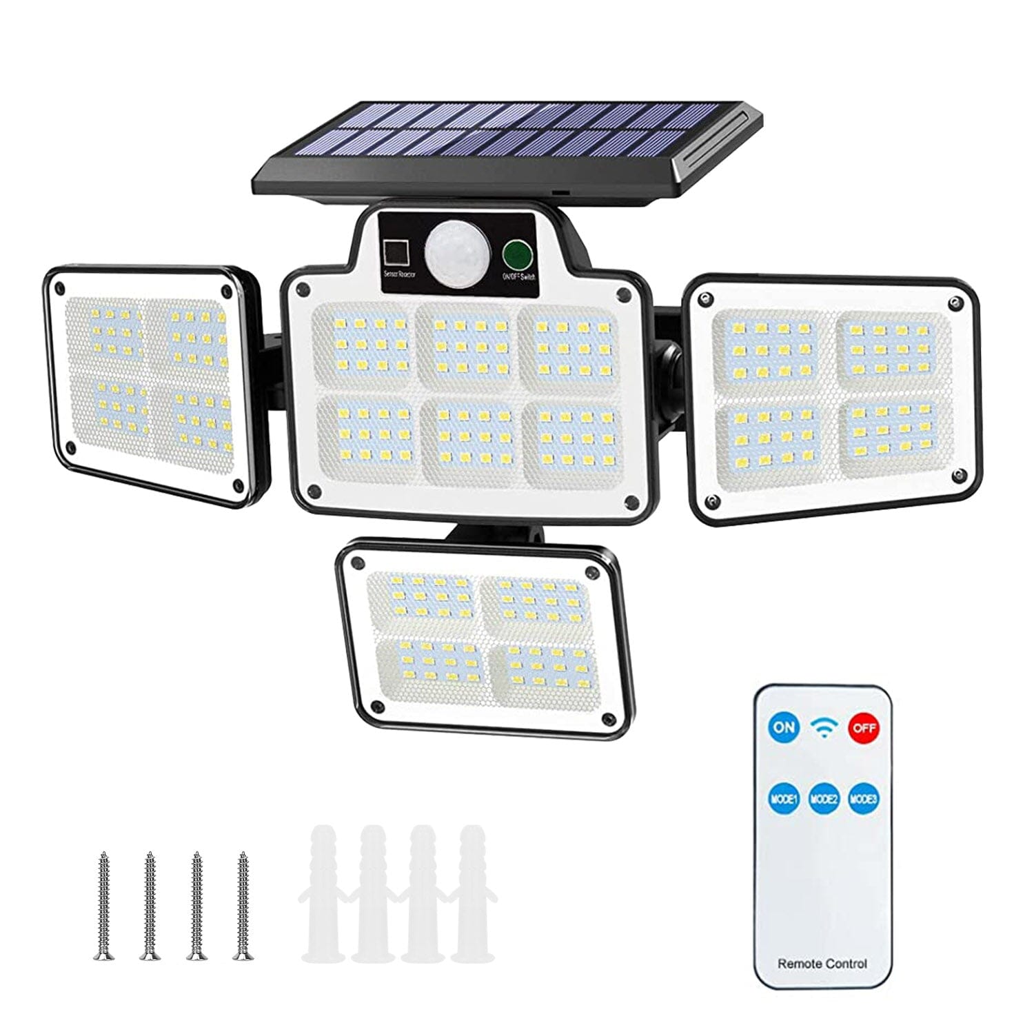 216 LEDs Solar Outdoor Light Motion Sensor Security Wireless Lamp __stock:100 Outdoor Lighting refund_fee:1200 Warranty