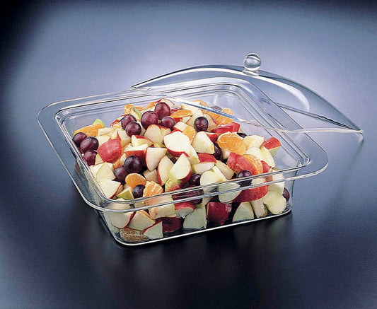 Square 3-In-1 Bowl & Tray W/ Cover