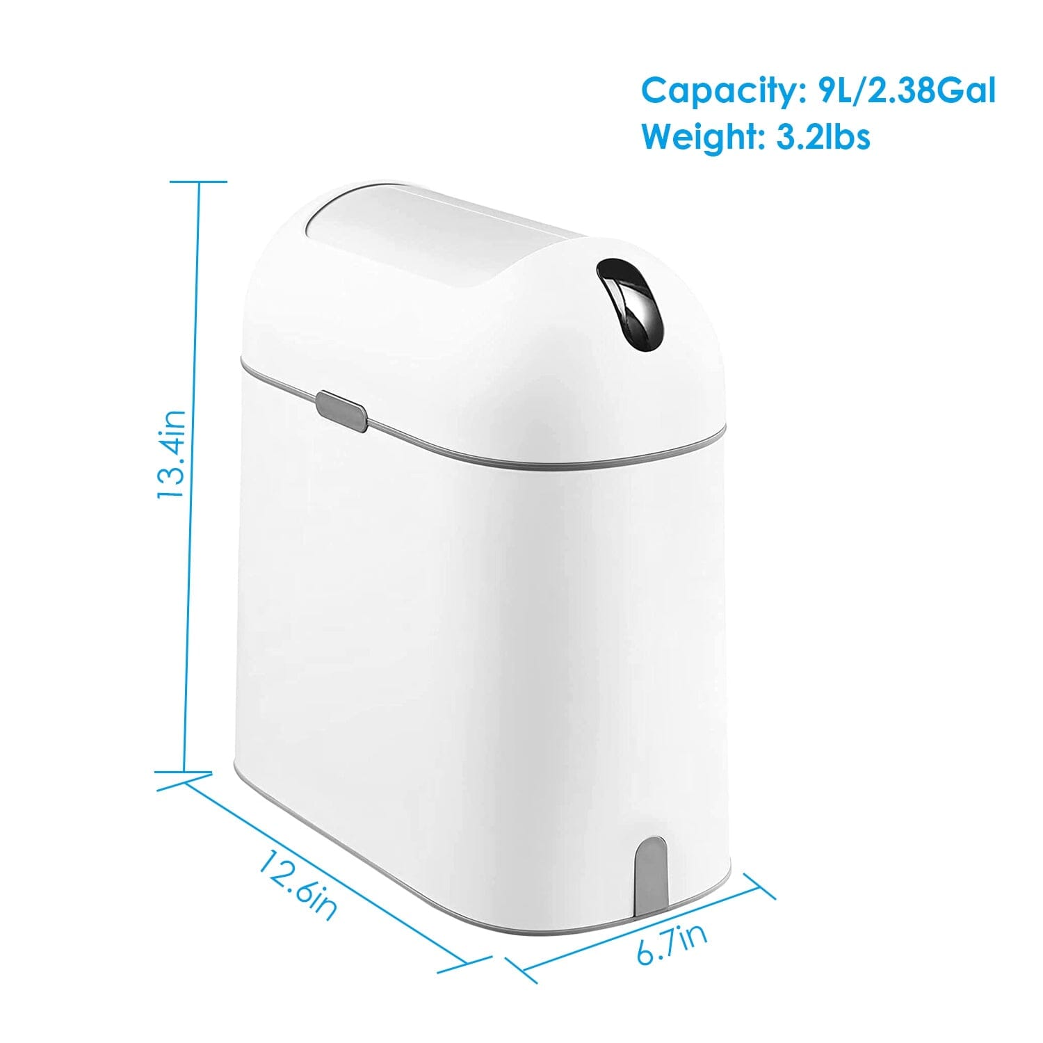 2.38 Gal/9L Automatic Trash Can __stock:50 Household Appliances refund_fee:1800 Warranty