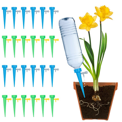 24-Piece: Plant Watering Spikes Self Watering Device __stock:100 Garden & Patio refund_fee:1200