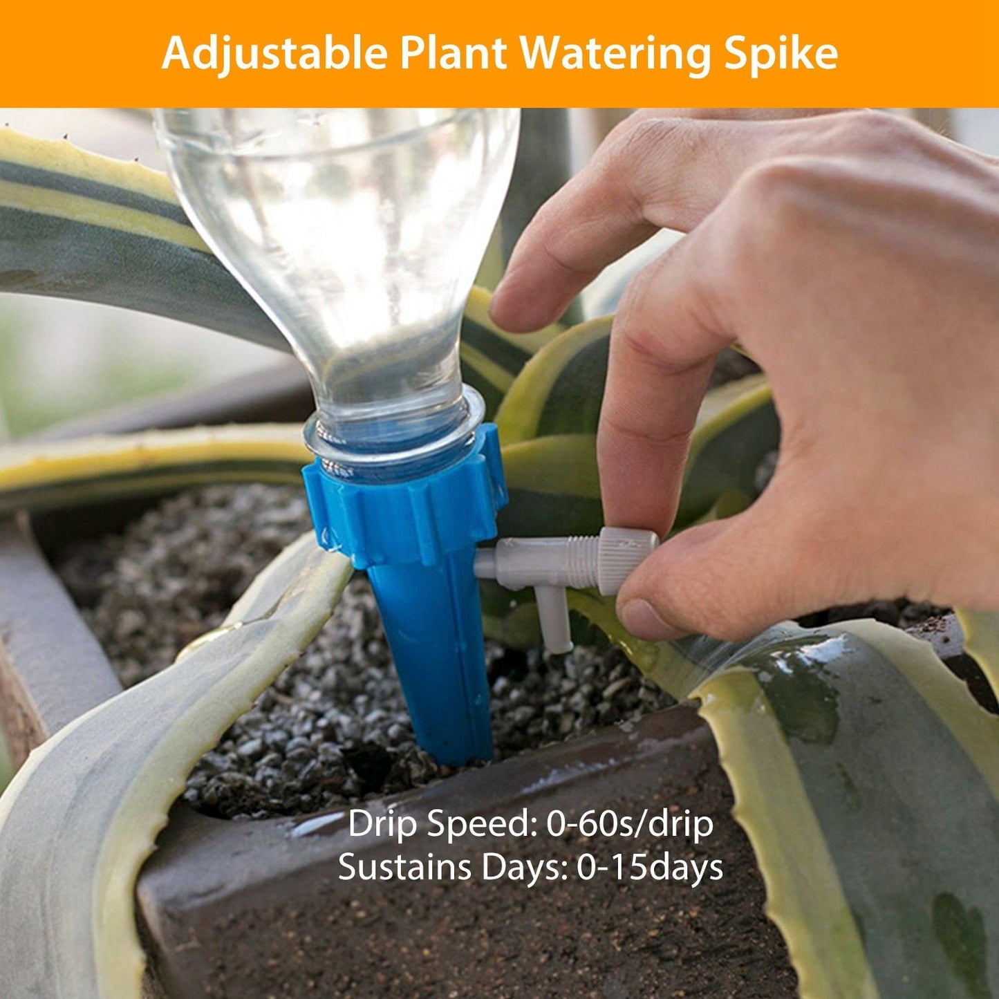 24-Piece: Plant Watering Spikes Self Watering Device __stock:100 Garden & Patio refund_fee:1200