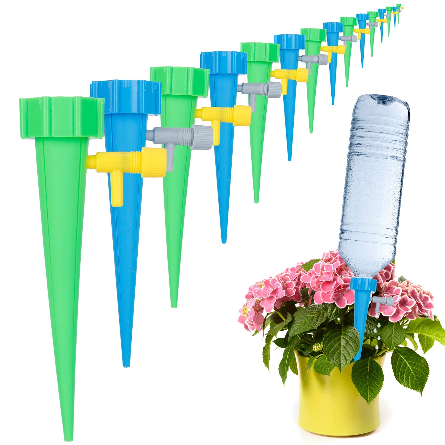 24-Piece: Plant Watering Spikes Self Watering Device __stock:100 Garden & Patio refund_fee:1200