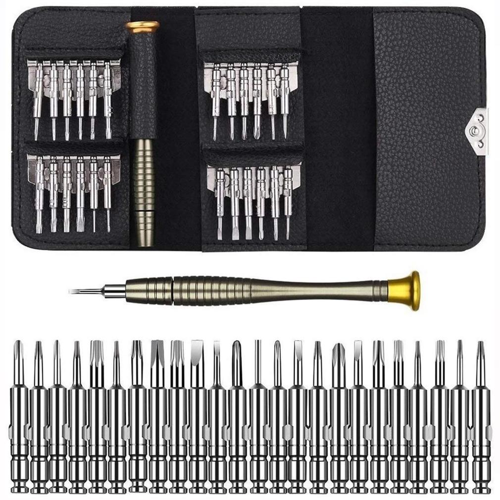 25-in-1 Multi-Purpose Precision Screwdriver Wallet Kit Repair Tools Home Improvement refund_fee:800