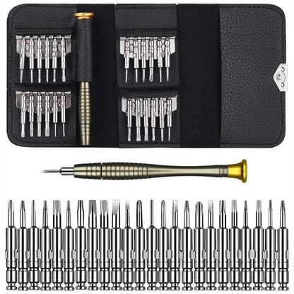 25-in-1 Multi-Purpose Precision Screwdriver Wallet Kit Repair Tools Home Improvement refund_fee:800