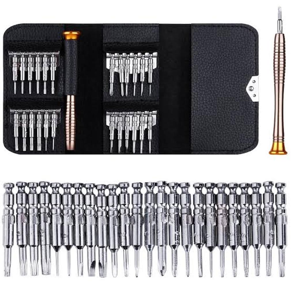 25-in-1 Multi-Purpose Precision Screwdriver Wallet Kit Repair Tools Home Improvement refund_fee:800