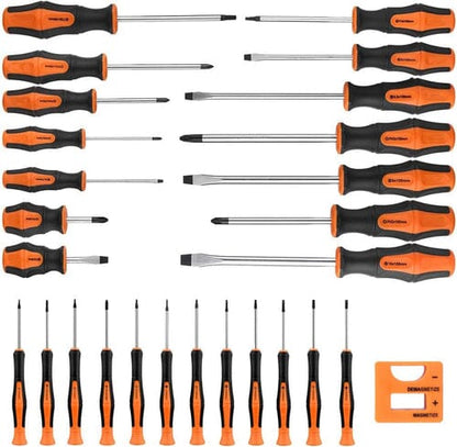 27-Pieces: Professional Screwdriver Set with Case __stock:450 Home Improvement refund_fee:1800