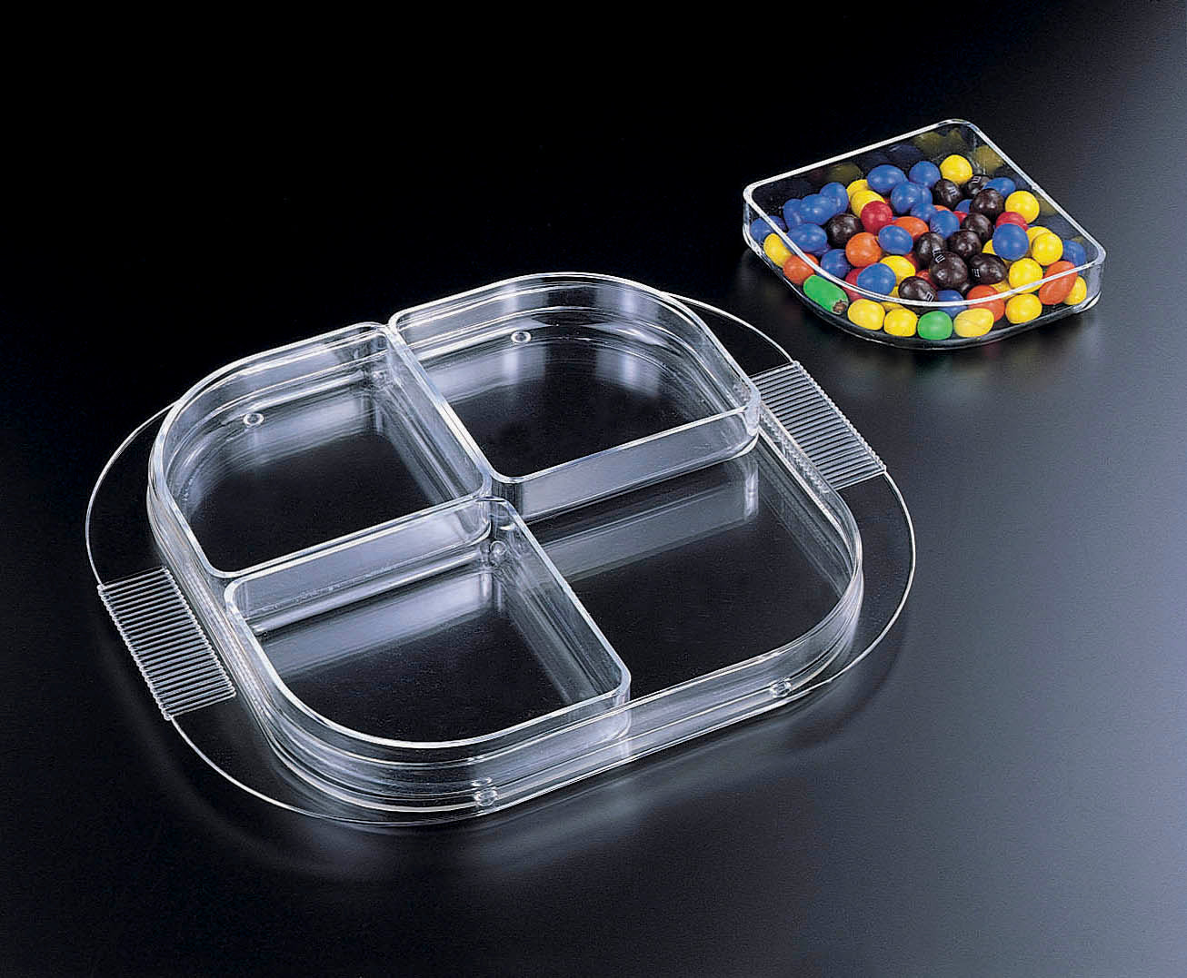 Tray W/4-Removable Dishes