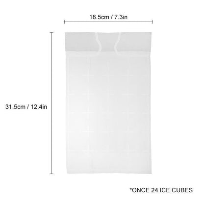 Self-Sealing Ice Cube Shaped Bags kitchen Kitchen & Dining