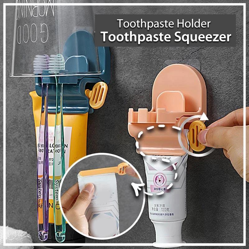 Toothpaste and Toothbrush Holder Set bathroom