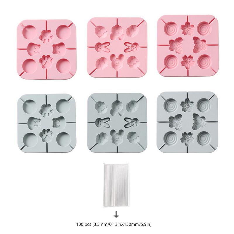 Silicone Moulds for Lollipop Candy kitchen Kitchen & Dining