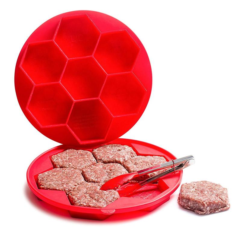 Hexagonal Burger Meat Mold kitchen Kitchen & Dining