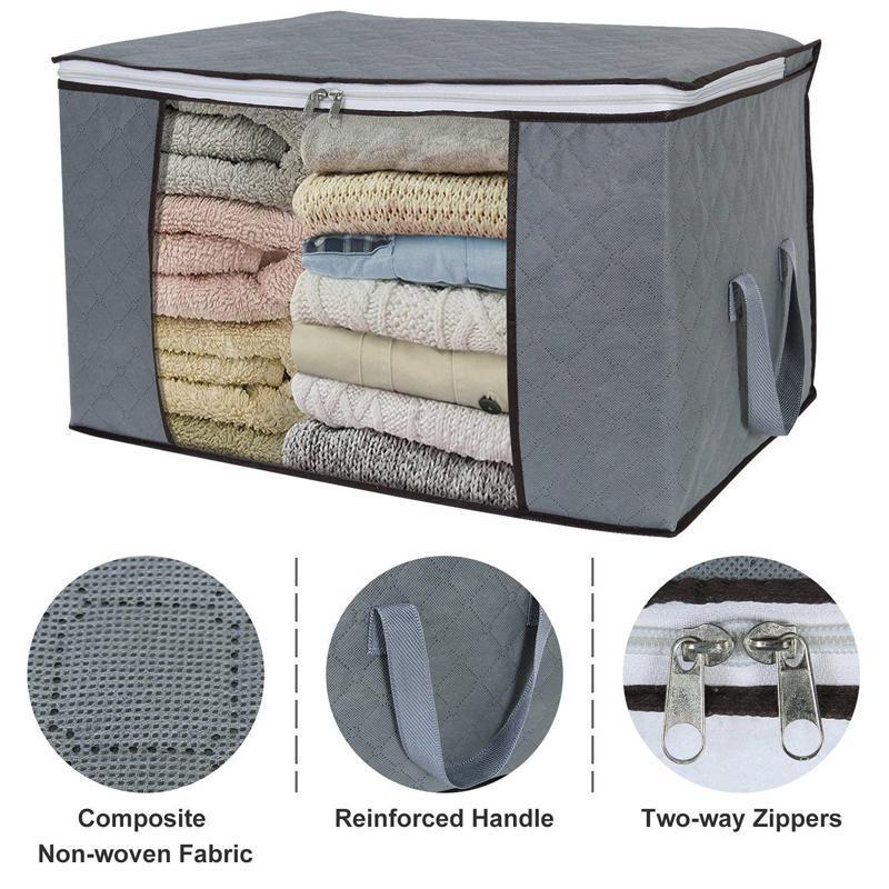 Large Capacity Breathable Clothes Quilt Storage Bag Bedding storage