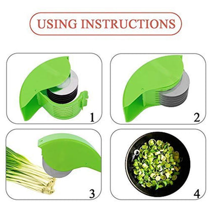 Herb Vegetable Roller Mincer Garden & Patio kitchen