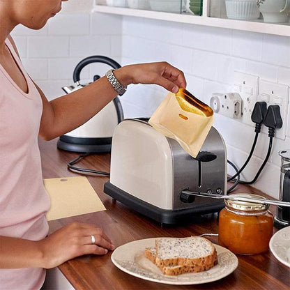 🎄Xmas sale-50% OFF🔥Reusable Toaster Bag (5 PCS) kitchen Kitchen & Dining