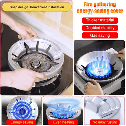 🔥Hot Sale 28.99🔥Home Gas Stove Fire Gathering Energy-saving Cover Kitchen & Dining