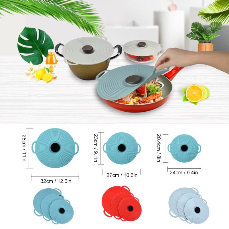 Reusable Self Sealing Lid kitchen Kitchen & Dining