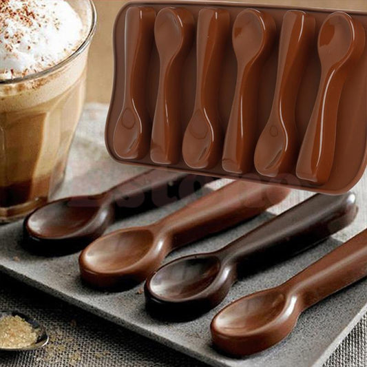 Chocolate Spoon Mold Kitchen Kitchen & Dining